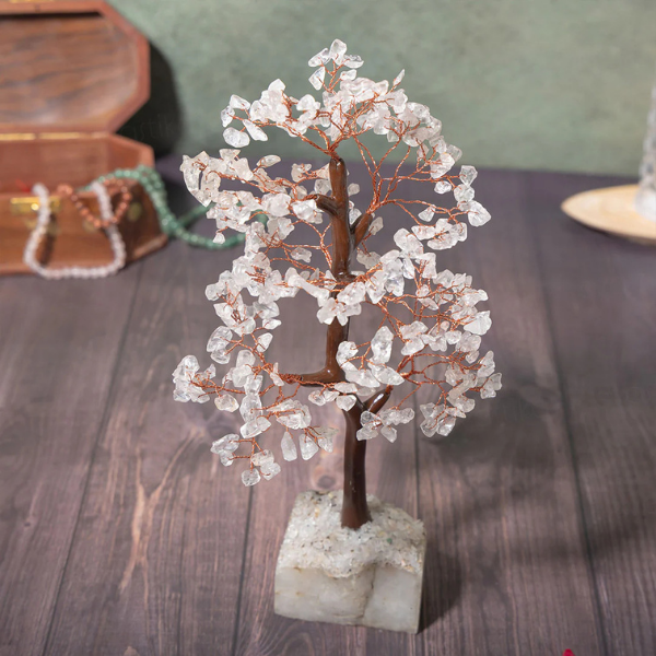 Clear Quartz Crystal Tree