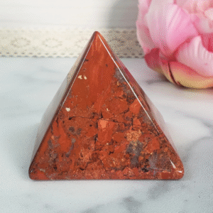 Red Jasper Pyramid